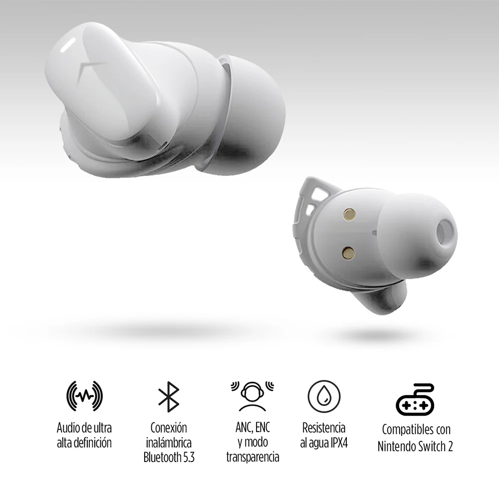 Audífonos Bluetooth con Cancelación de Ruido Activa Ultra HD IPX4 Sport - Imagen 2